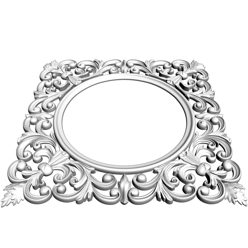 картинка Розетка резная D16-306 3D-STL.COM