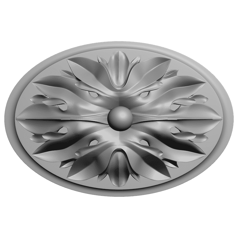 картинка Розетка резная D16-016 3D-STL.COM