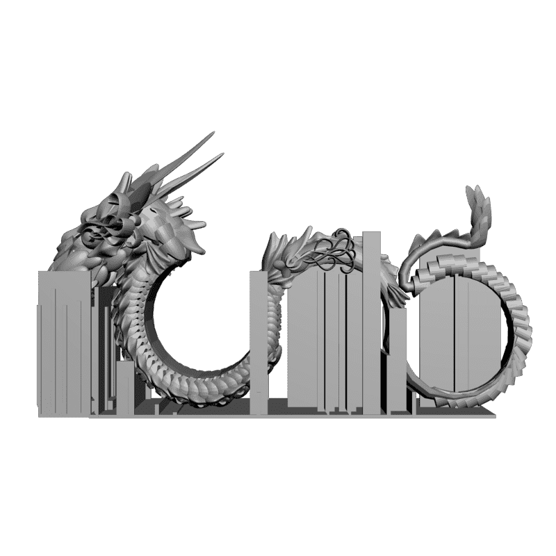 картинка Дракон (с опорами) PI1-166 3D-STL.COM