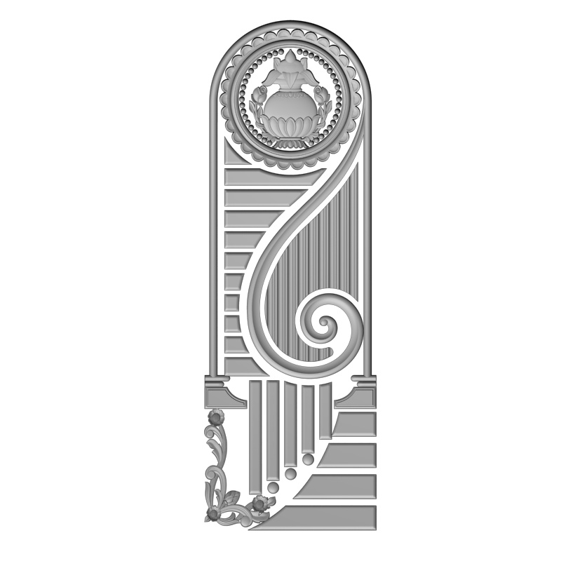 картинка Накладка на двери H3-130 3D-STL.COM