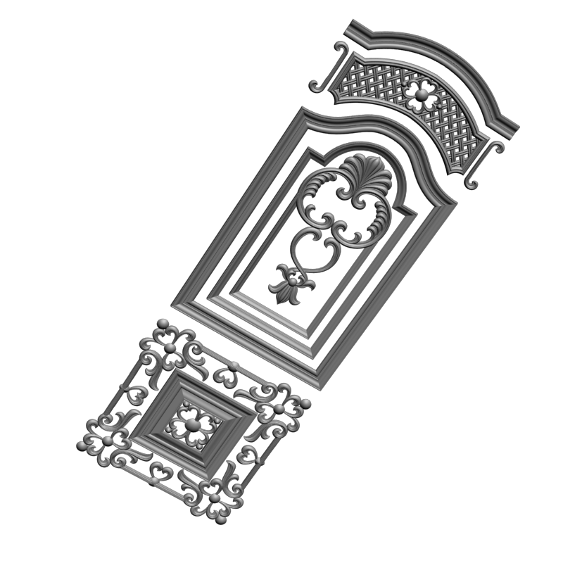 картинка Накладка на двери H3-109 3D-STL.COM