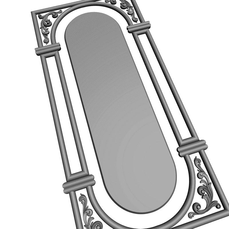 картинка Дверь резная H3-007 3D-STL.COM