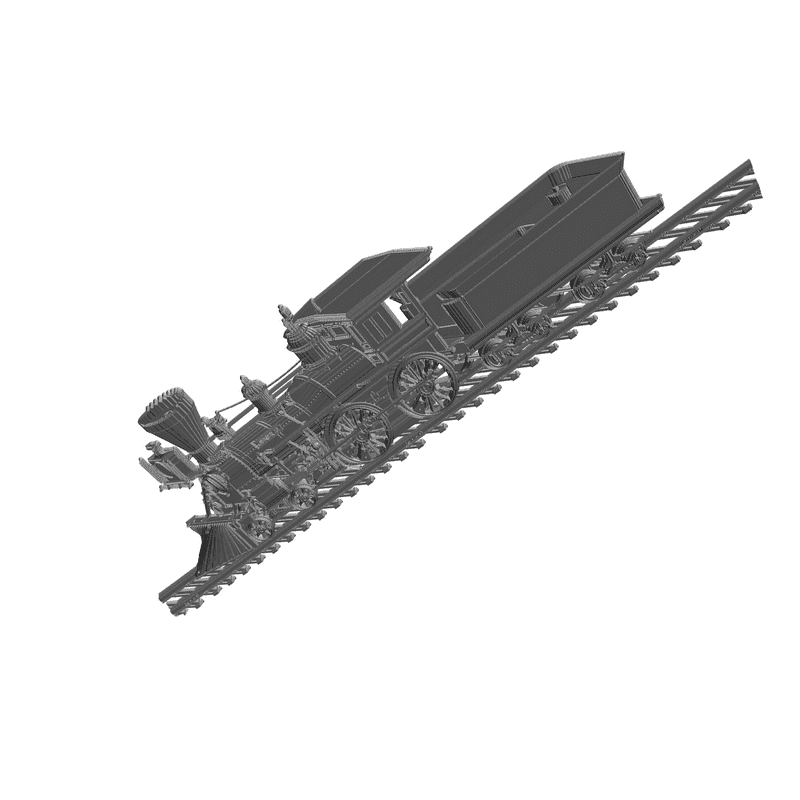 картинка Паровоз RT3-002 3D-STL.COM