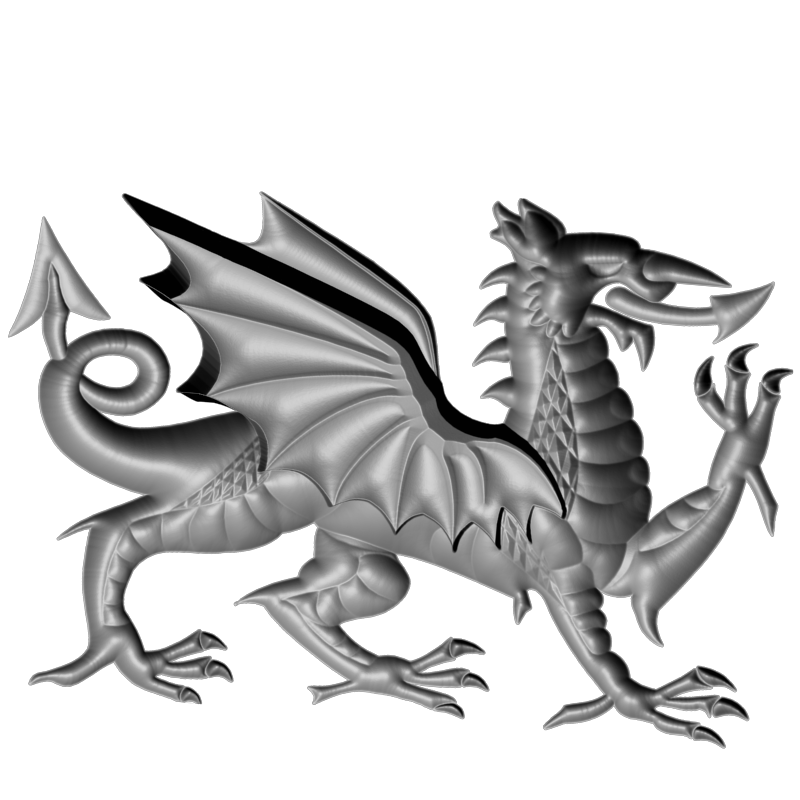 картинка Дракон F6-061 3D-STL.COM