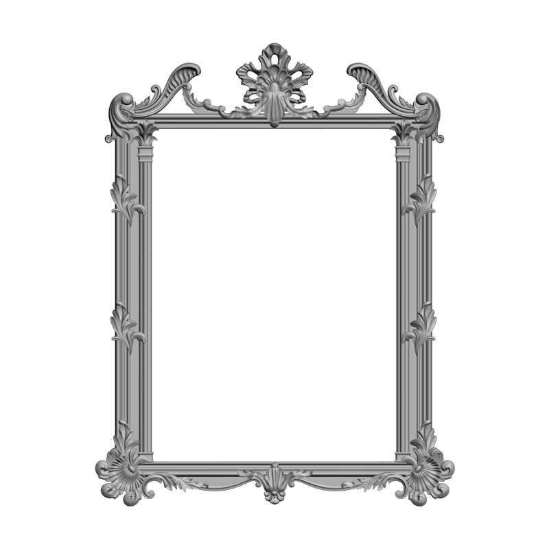 картинка Рама резная D14-553 3D-STL.COM