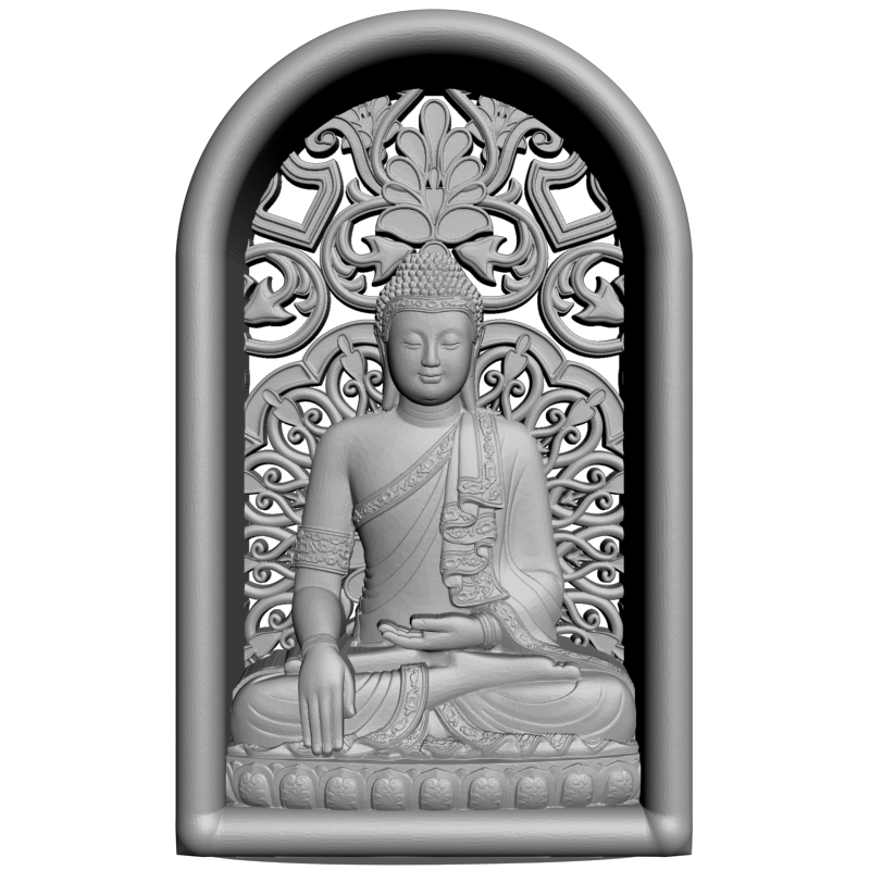 картинка Будда маленький V9-126 3D-STL.COM