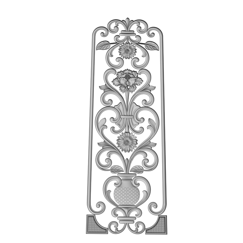 картинка Накладка на двери H3-125 3D-STL.COM