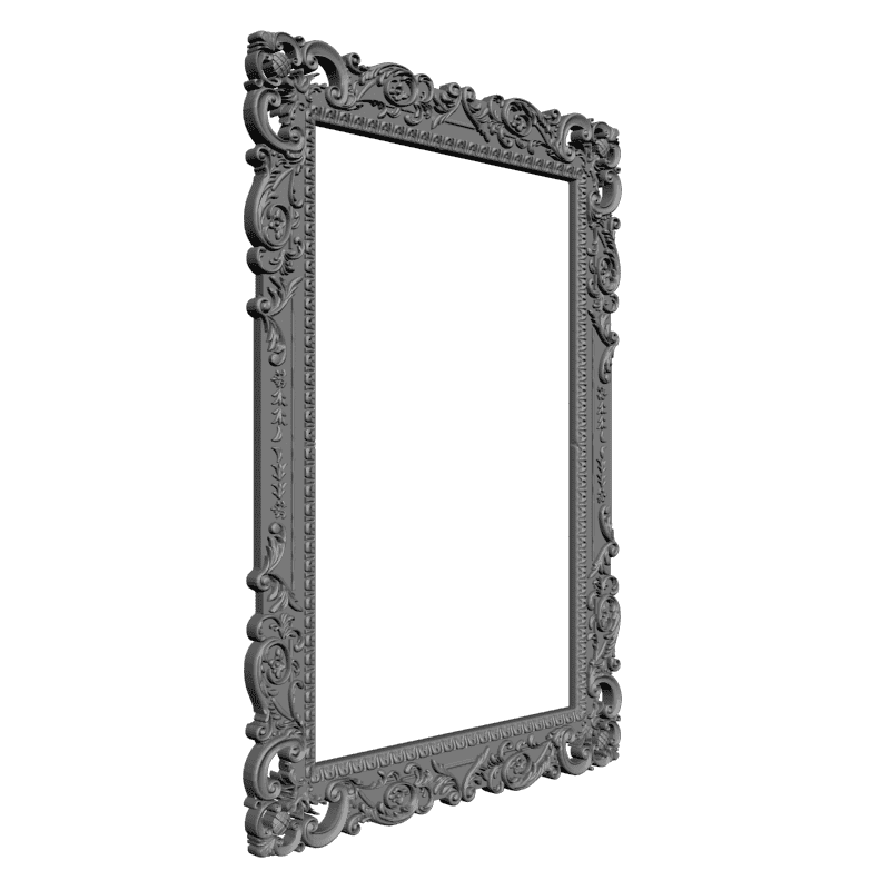 картинка Рама резная D14-297 3D-STL.COM