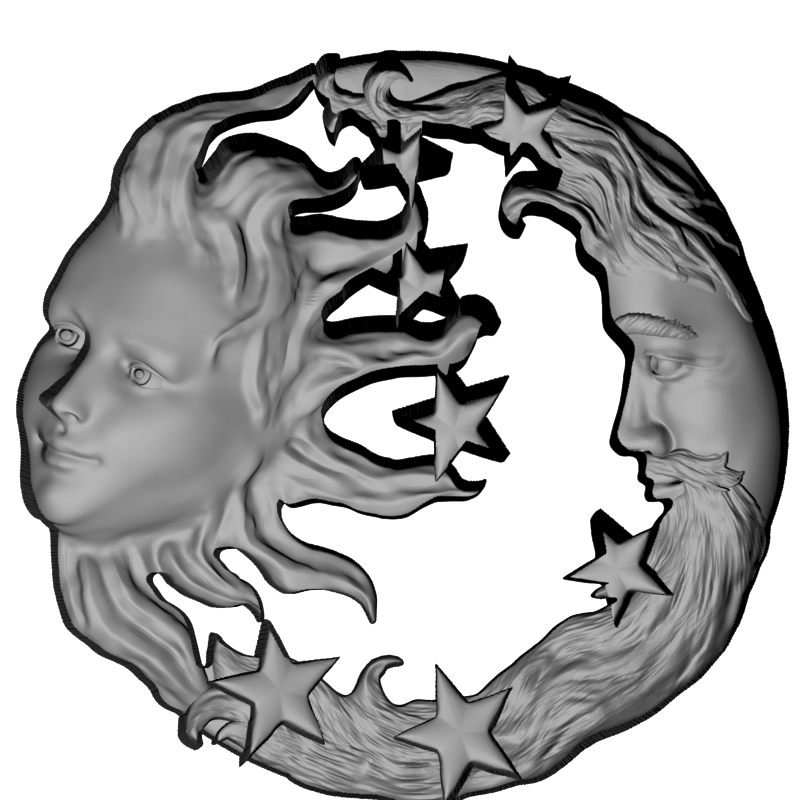 картинка Большая Медведица RY6-062 3D-STL.COM