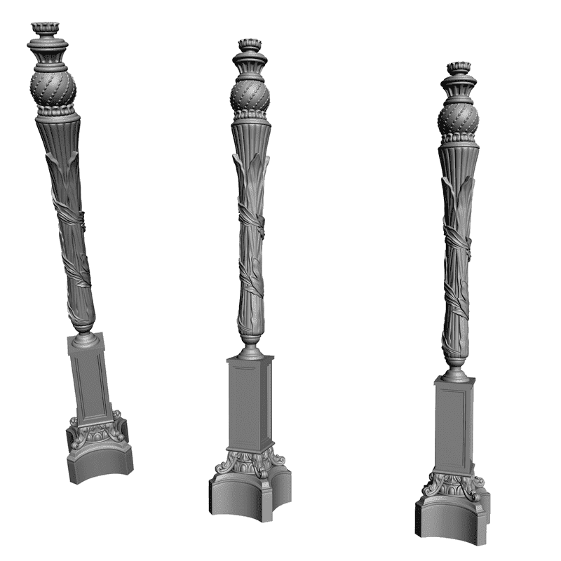 картинка Колонна D8-002 3D-STL.COM