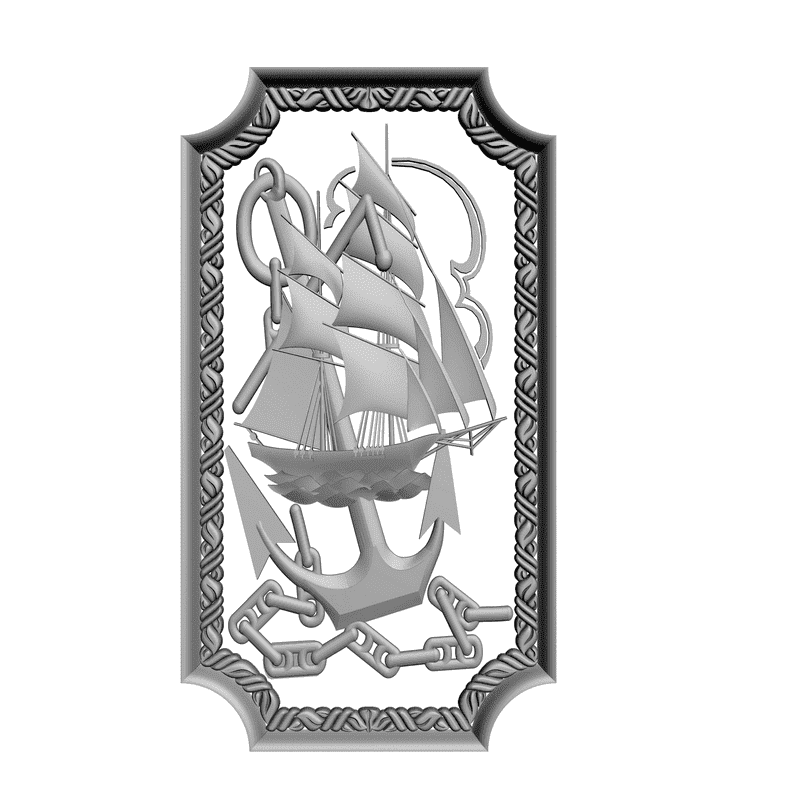 картинка Фасад мебельный M10-011 3D-STL.COM