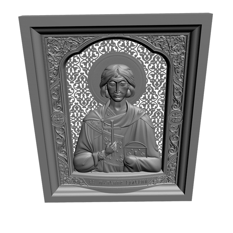 картинка Святой мученник Валерий V3-293 3D-STL.COM