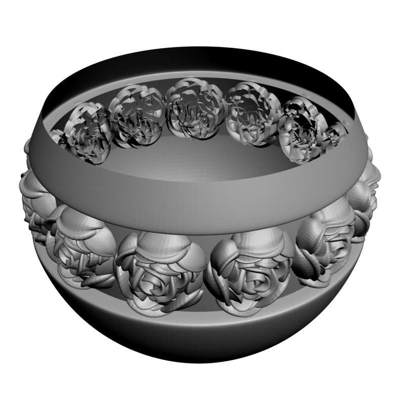 картинка Чаша H5-125 3D-STL.COM