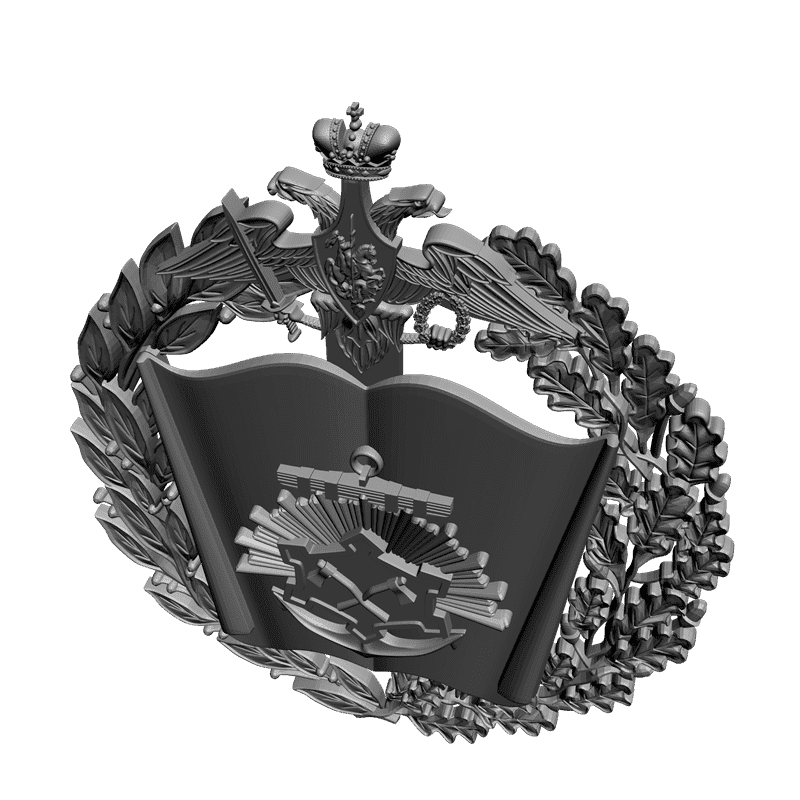 картинка Герб с топорами RG1-017 3D-STL.COM