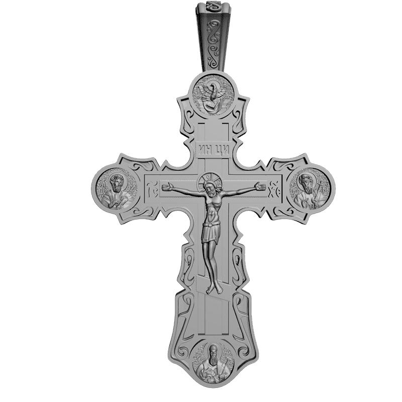 картинка Крестик RY4-047 3D-STL.COM