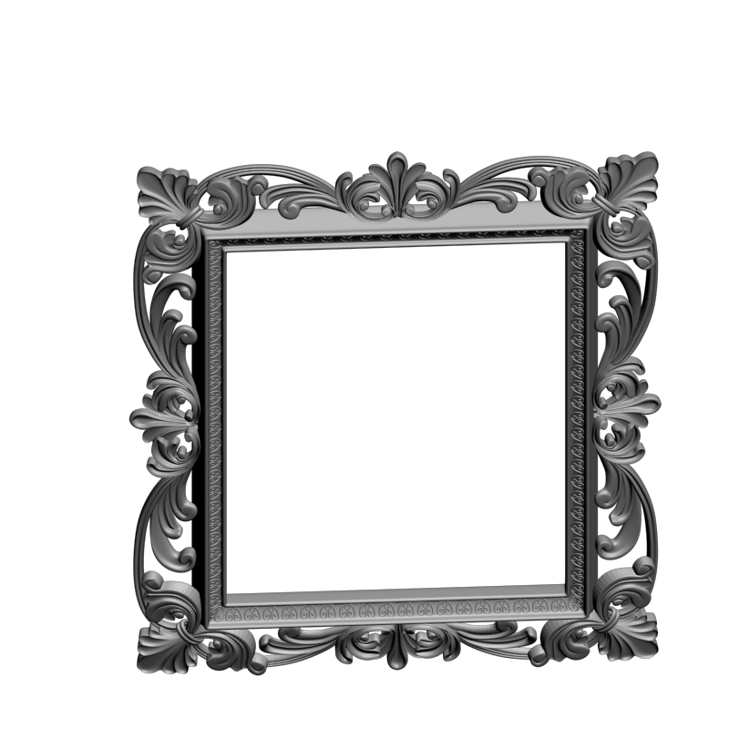 картинка Рама резная D14-557 3D-STL.COM