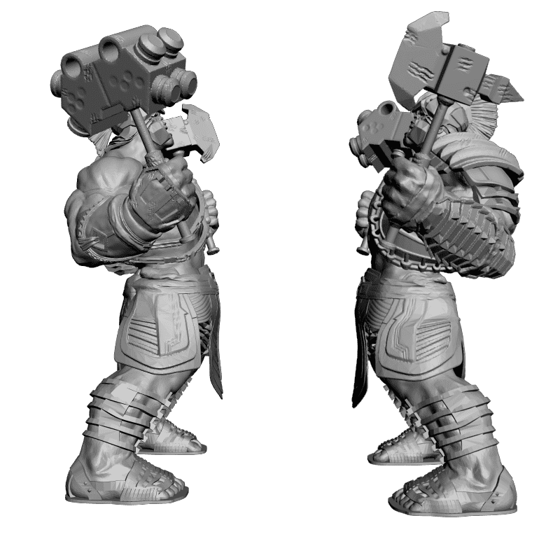 картинка Халк единорог PI1-146 3D-STL.COM