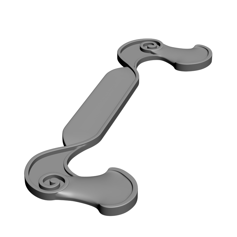 картинка Резная накладка Лента D10-334 3D-STL.COM