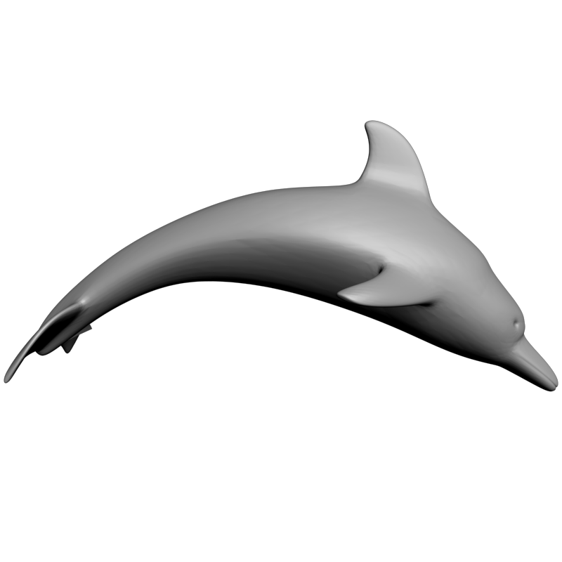 картинка Дельфин F5-038 3D-STL.COM