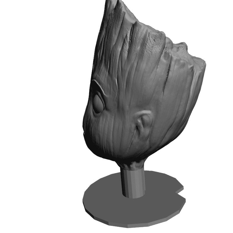 картинка Голова Грута PI1-138 3D-STL.COM