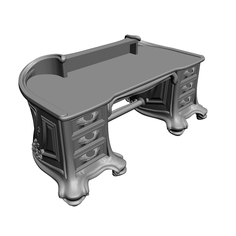 картинка Стол письменный M8-003 3D-STL.COM
