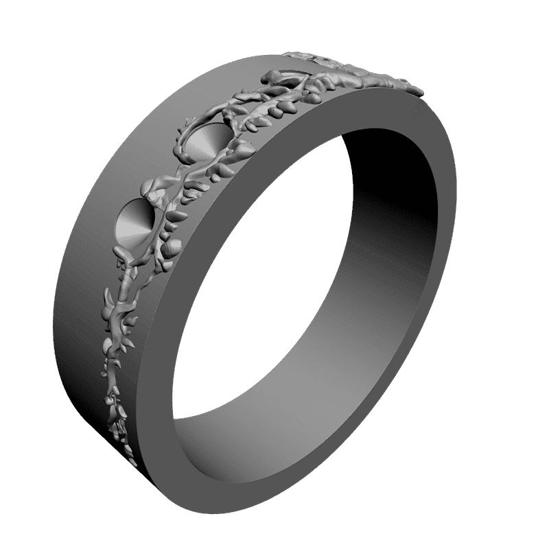 картинка Кольцо RY2-038 3D-STL.COM