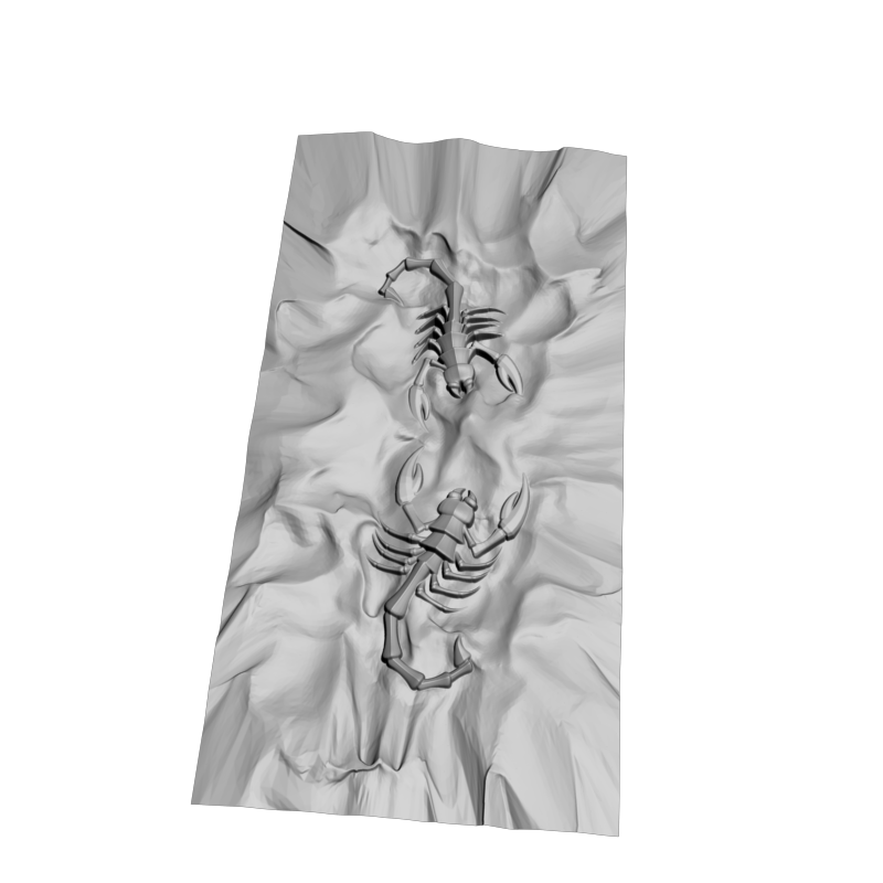 картинка Скорпионы D12-683 3D-STL.COM