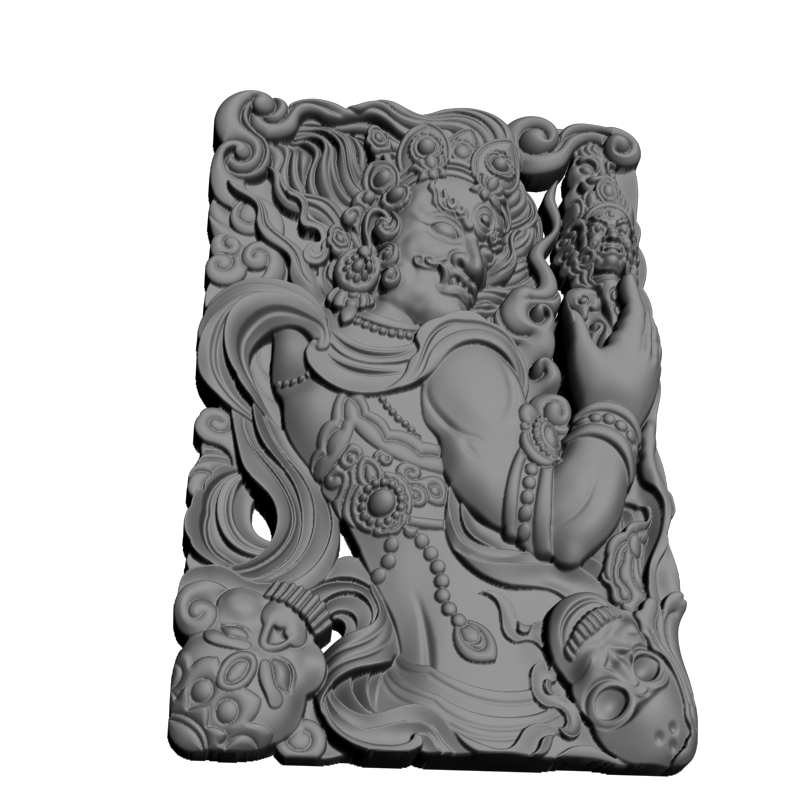 картинка Тибет и Будда V9-120 3D-STL.COM