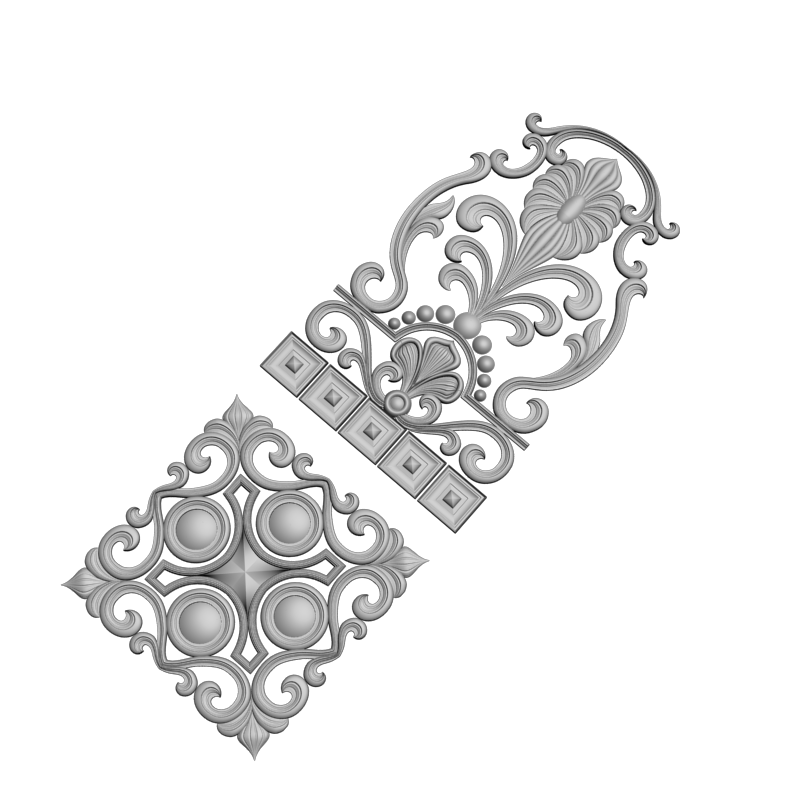 картинка Накладка на двери H3-106 3D-STL.COM