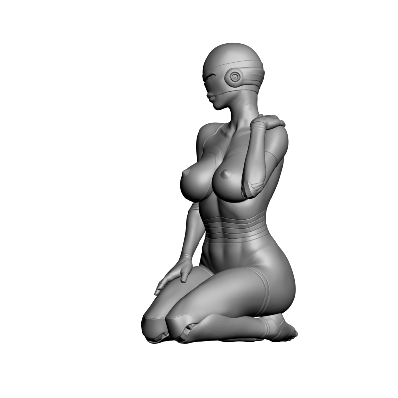 картинка Обнажённая девушка L3-331 3D-STL.COM
