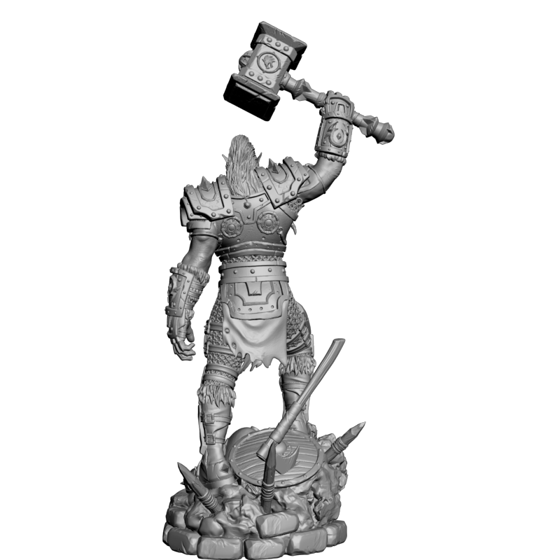 картинка Воин PI1-399 3D-STL.COM