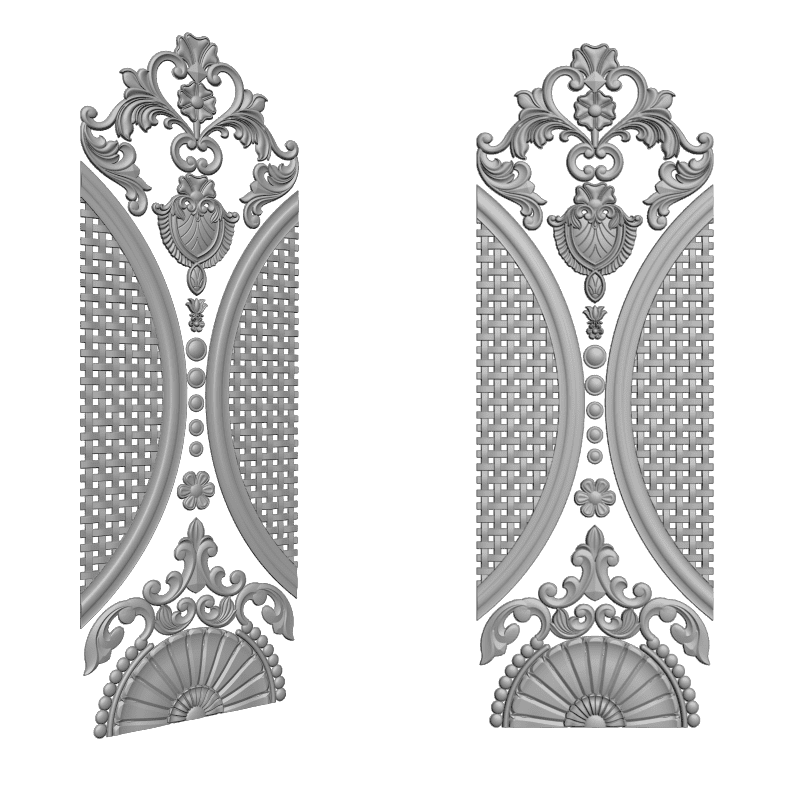 картинка Накладка декоративная D10-232 3D-STL.COM