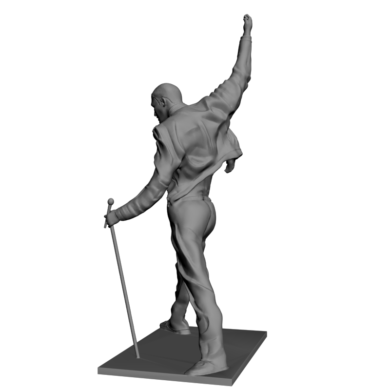 картинка Freddy Mercury L3-305 3D-STL.COM