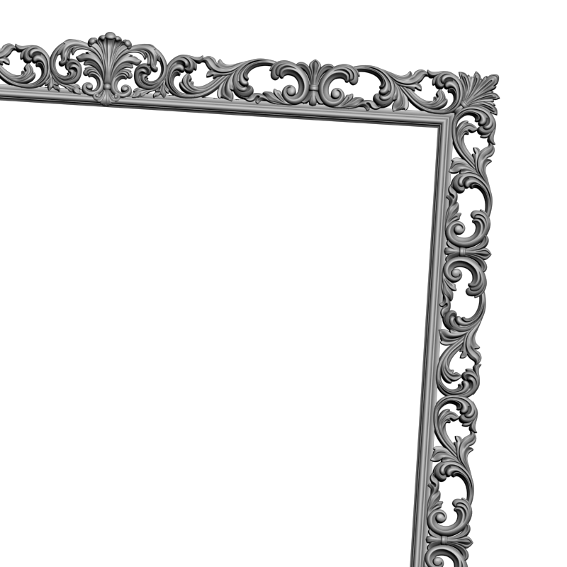 картинка Рама резная D14-520 3D-STL.COM