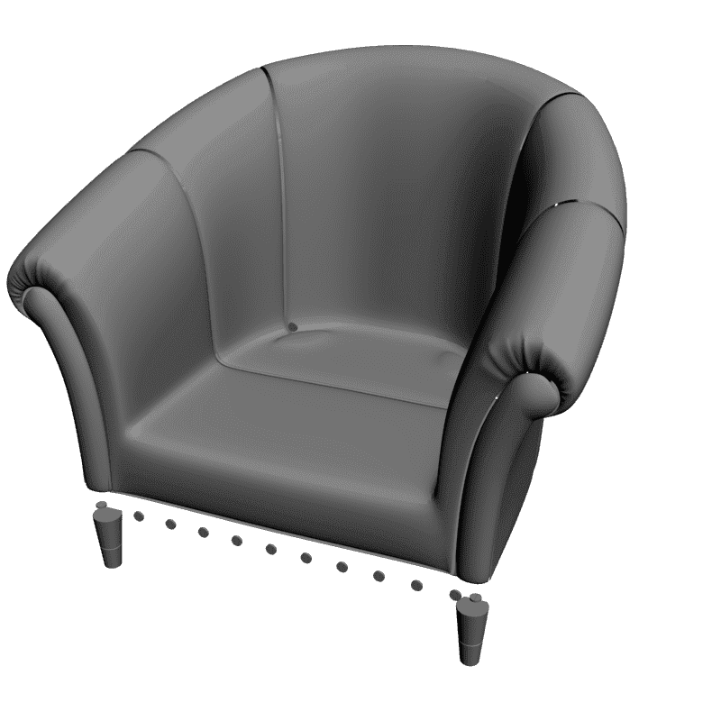 картинка Кресло M3-103 3D-STL.COM
