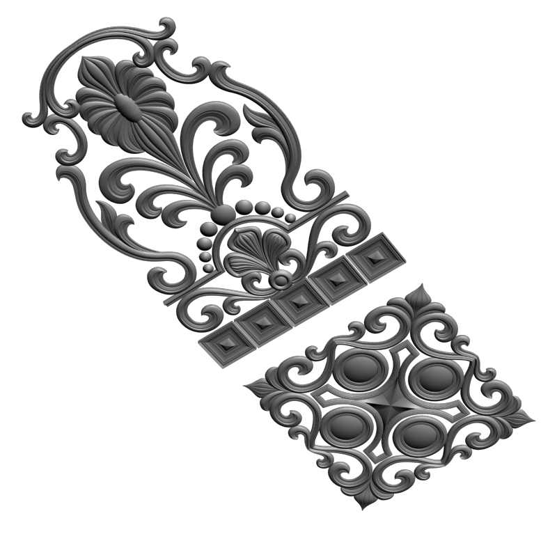 картинка Накладка на двери H3-106 3D-STL.COM