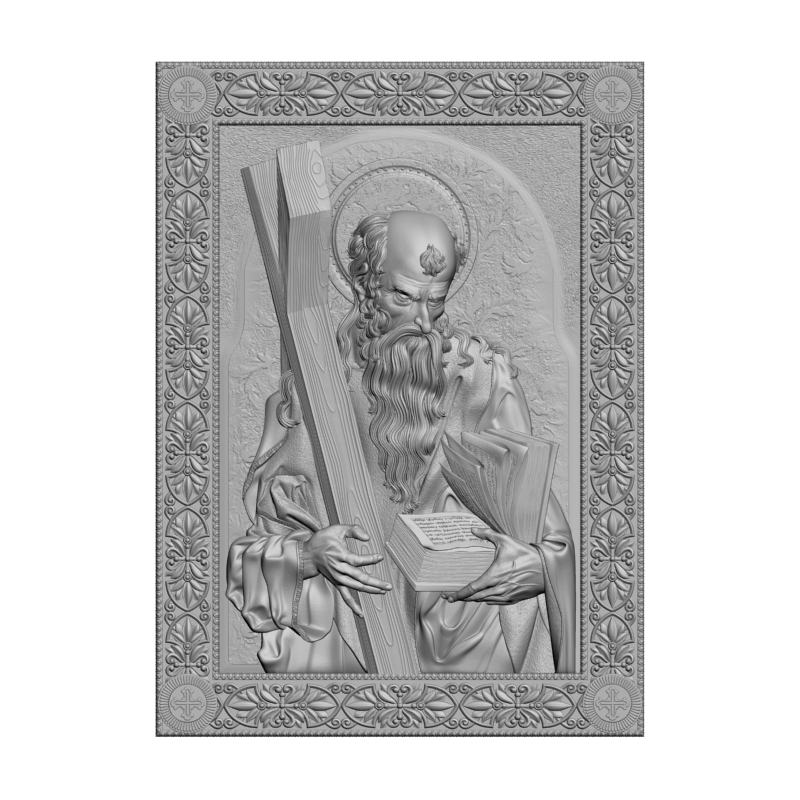 картинка Апостол Андрей V3-431 3D-STL.COM