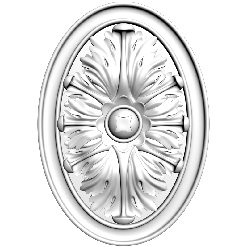 картинка Розетка резная D16-303 3D-STL.COM