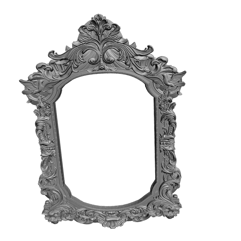 картинка Рама резная D14-241 3D-STL.COM