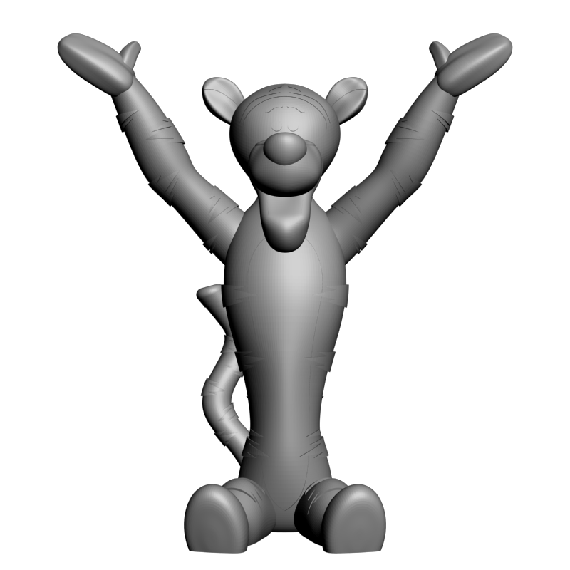 картинка Тигр PI1-283 3D-STL.COM