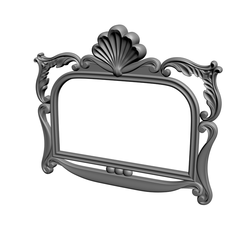 картинка Рама резная D14-419 3D-STL.COM