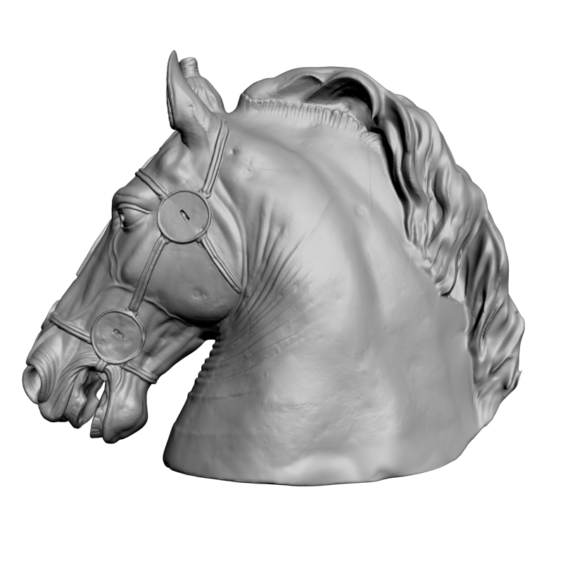 картинка Голова лошади F1-241 3D-STL.COM