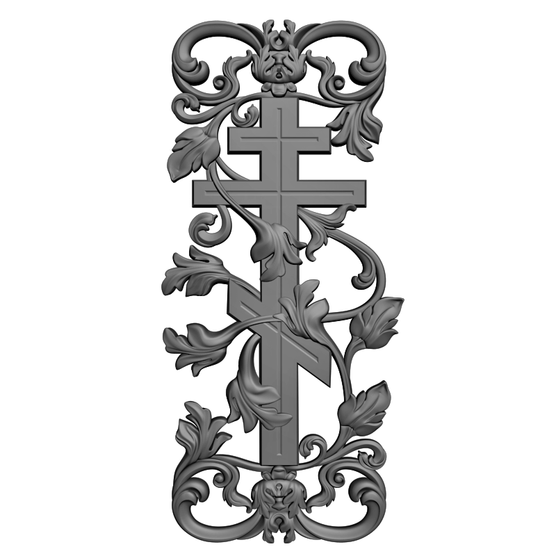 картинка Накладка декоративная рамная D10-394 3D-STL.COM