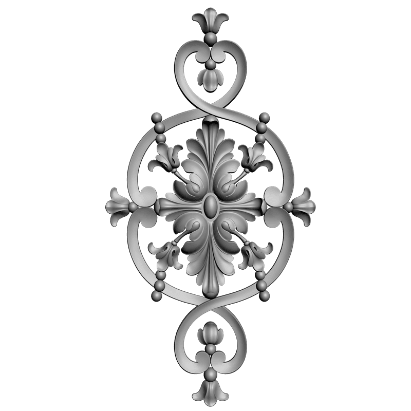 картинка Накладка резная D10-090 3D-STL.COM