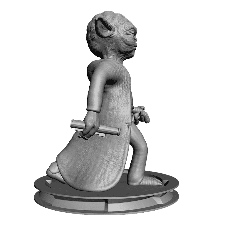 картинка Yoda PI1-052 3D-STL.COM