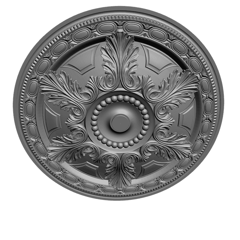 картинка Розетка резная D16-019 3D-STL.COM
