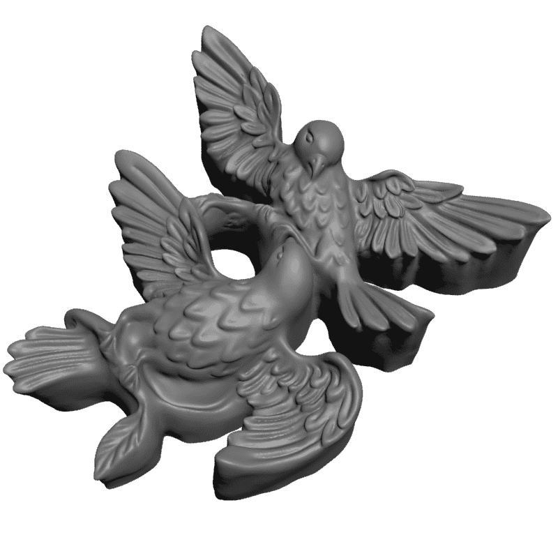 картинка Птицы F3-051 3D-STL.COM