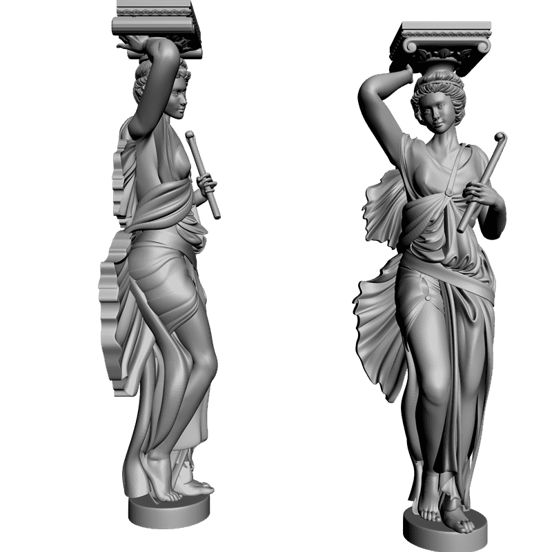 картинка Девушка L3-012 3D-STL.COM