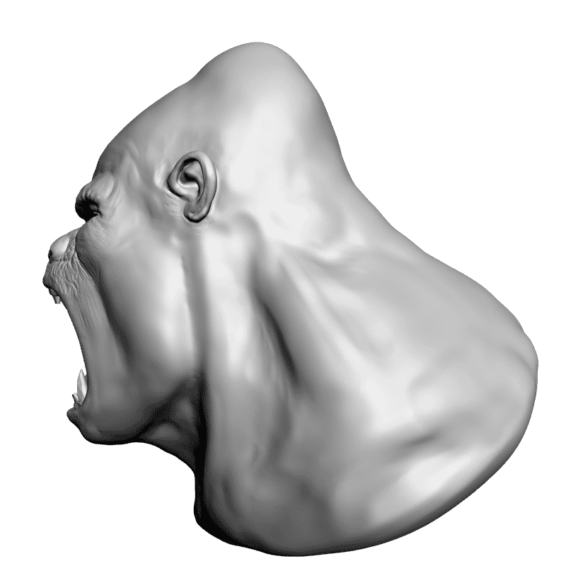 картинка Горилла F1-029 3D-STL.COM
