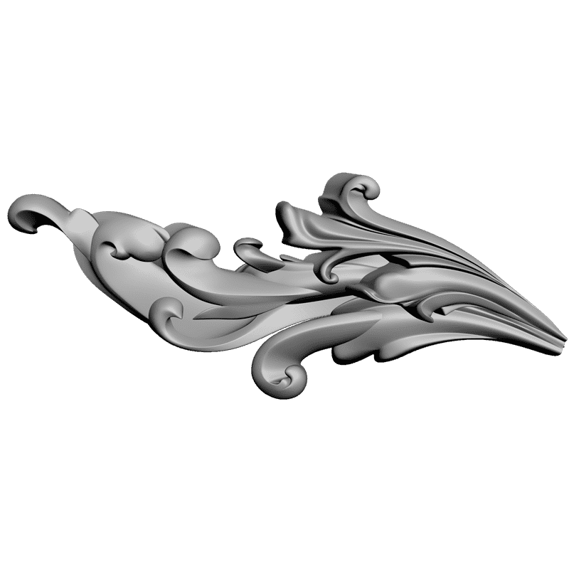картинка Накладка резная D10-192 3D-STL.COM
